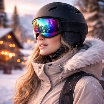 Unisex Skihelm mit Belüftung & Schutz